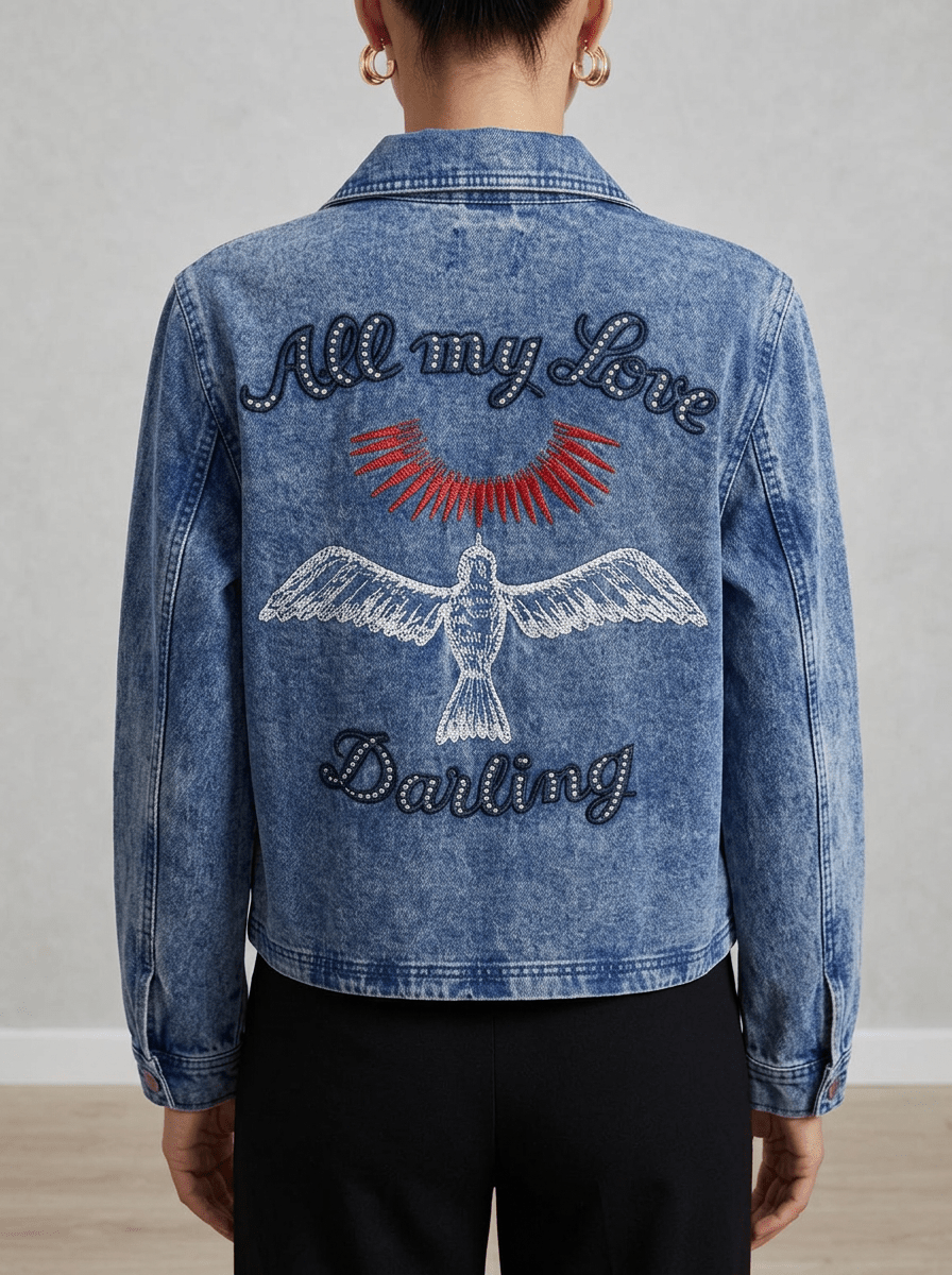 Me369 Grace Utility Jeans Jacket