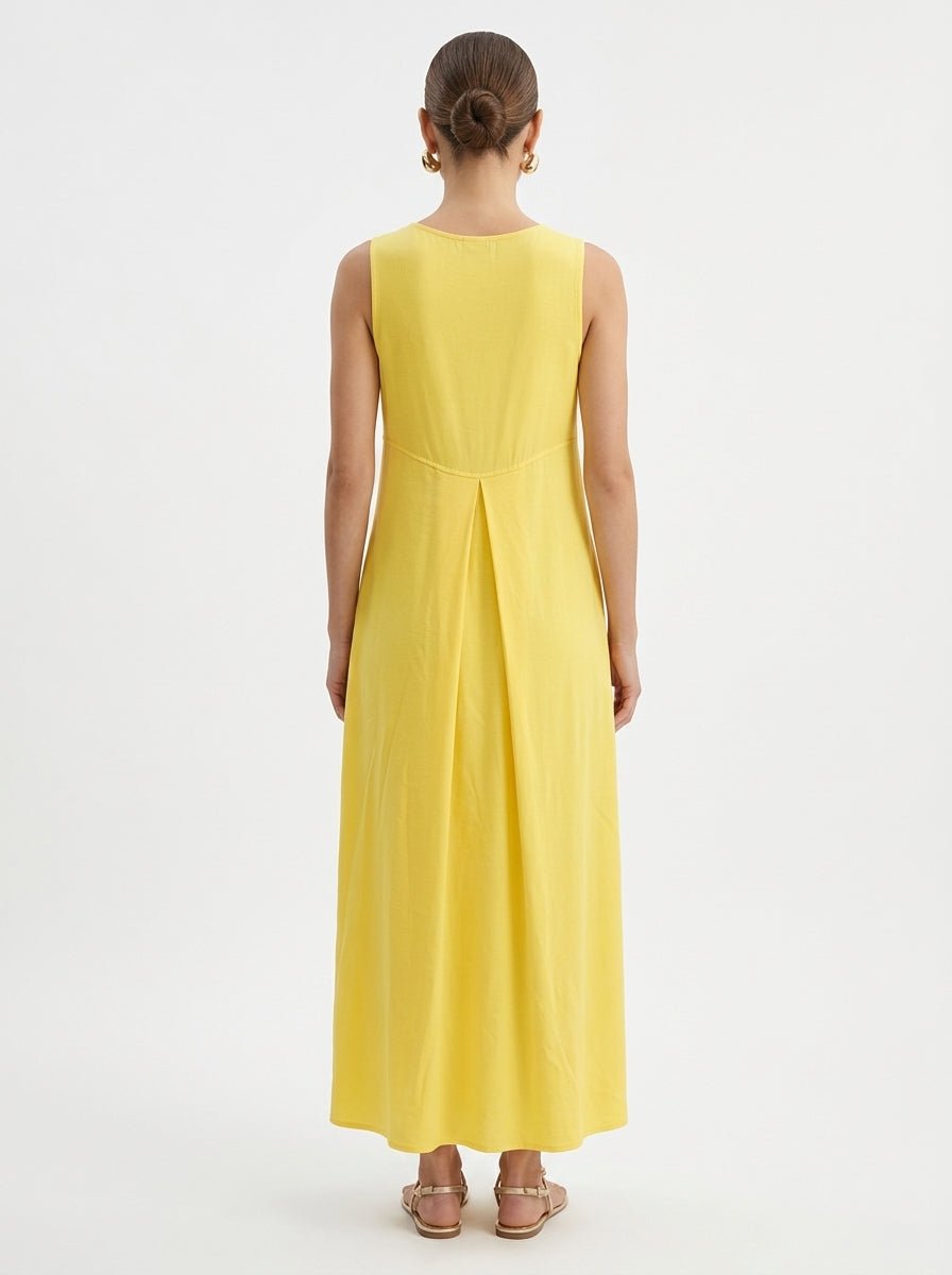 Vestido Whyci Milano Amarillo