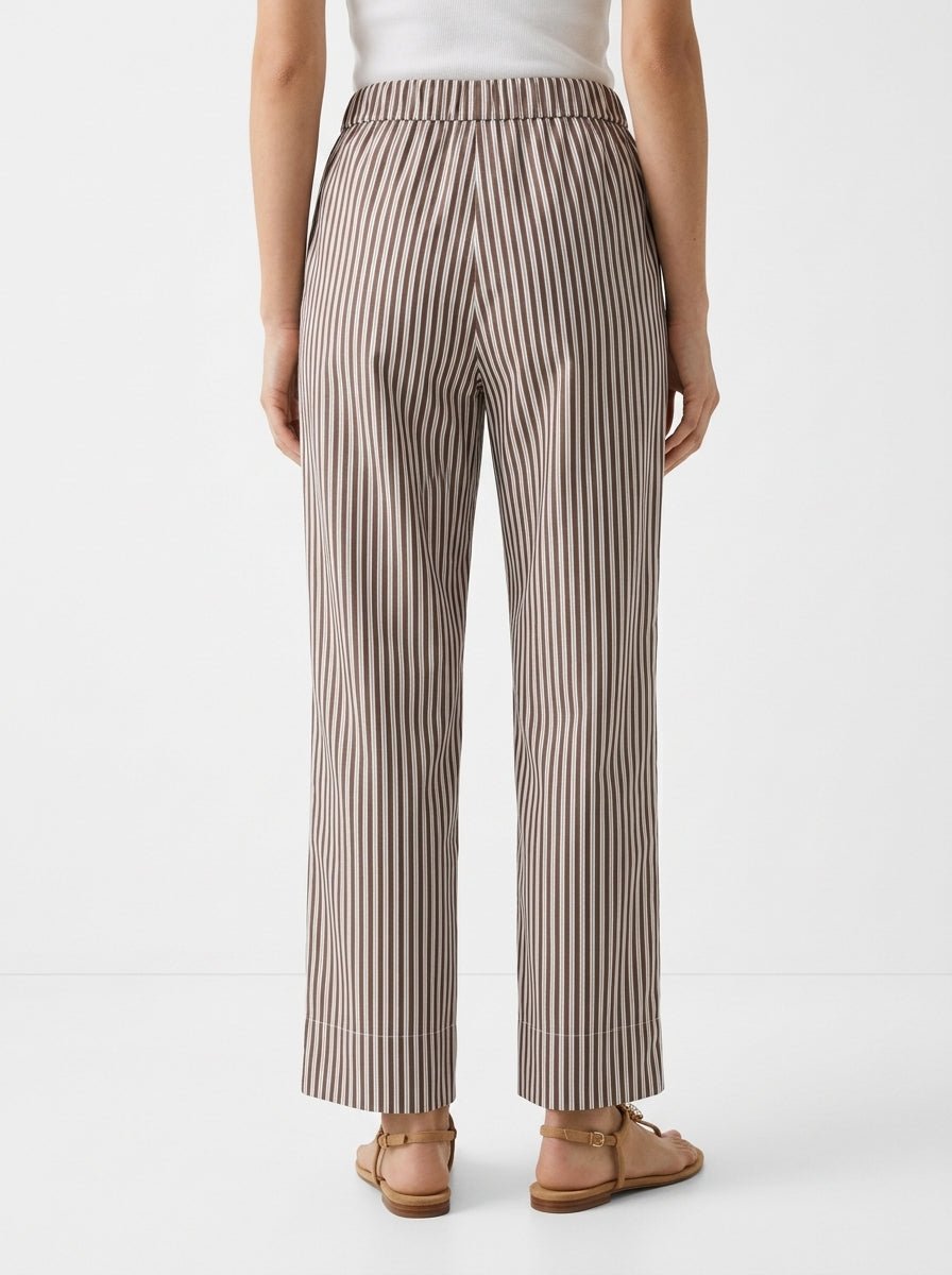 Pantalón Whyci Milano Rayas Marrón