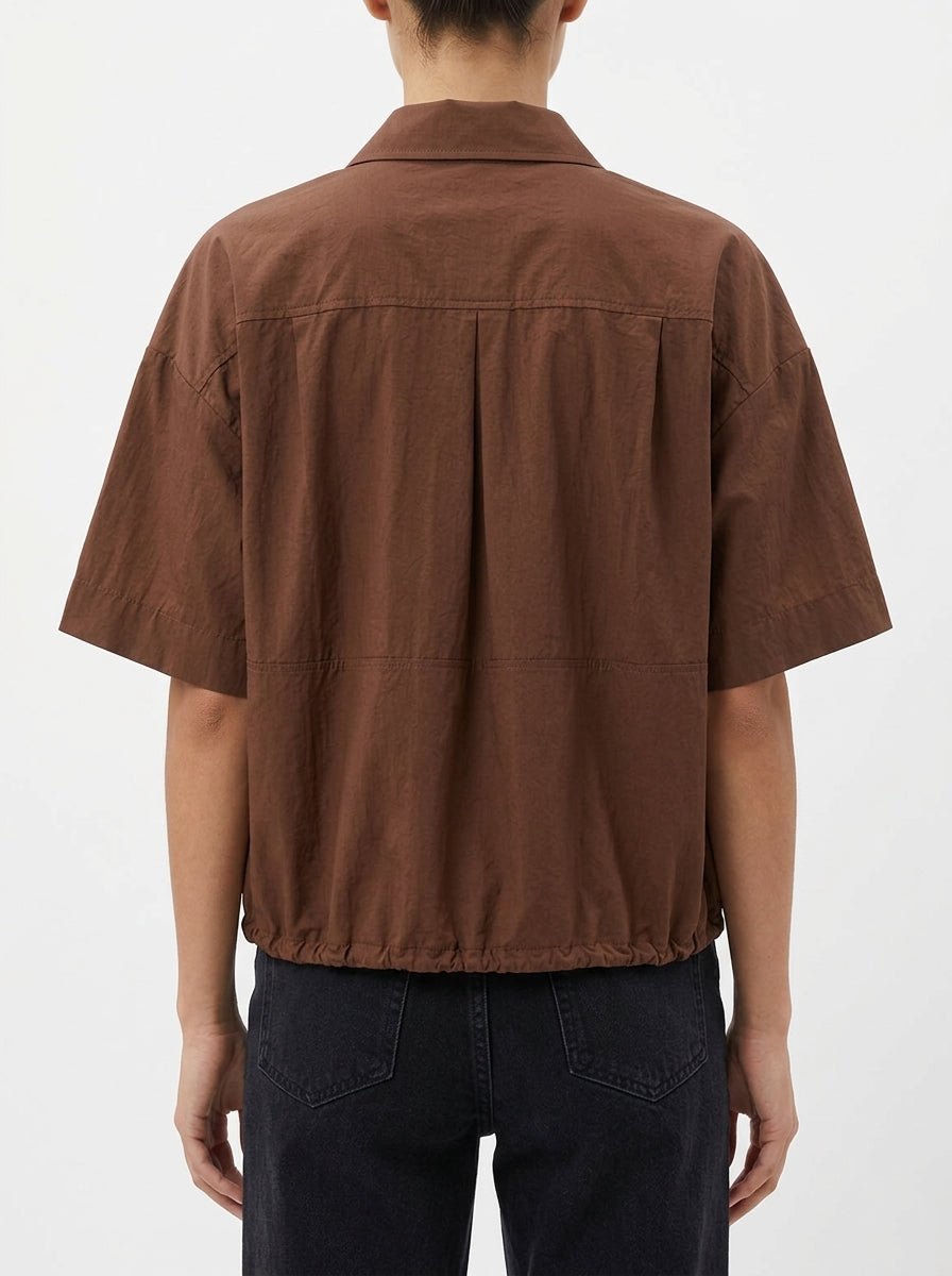 Camisa Academia Petra Marron