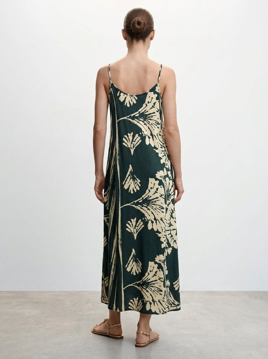 Vestido Diega Ravka Verde Mar