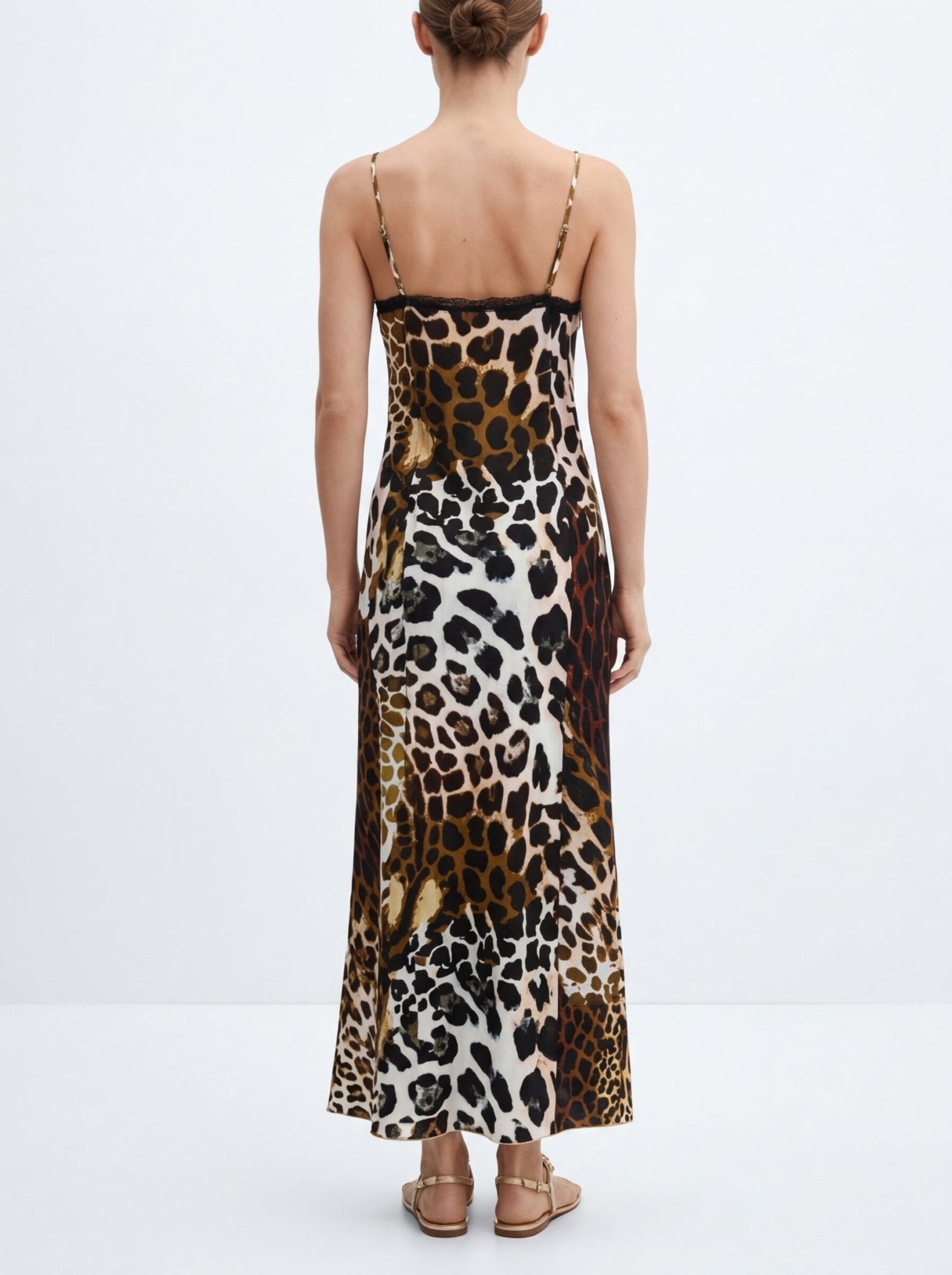 Vestido One Season Antoniette Lipari Leopardo