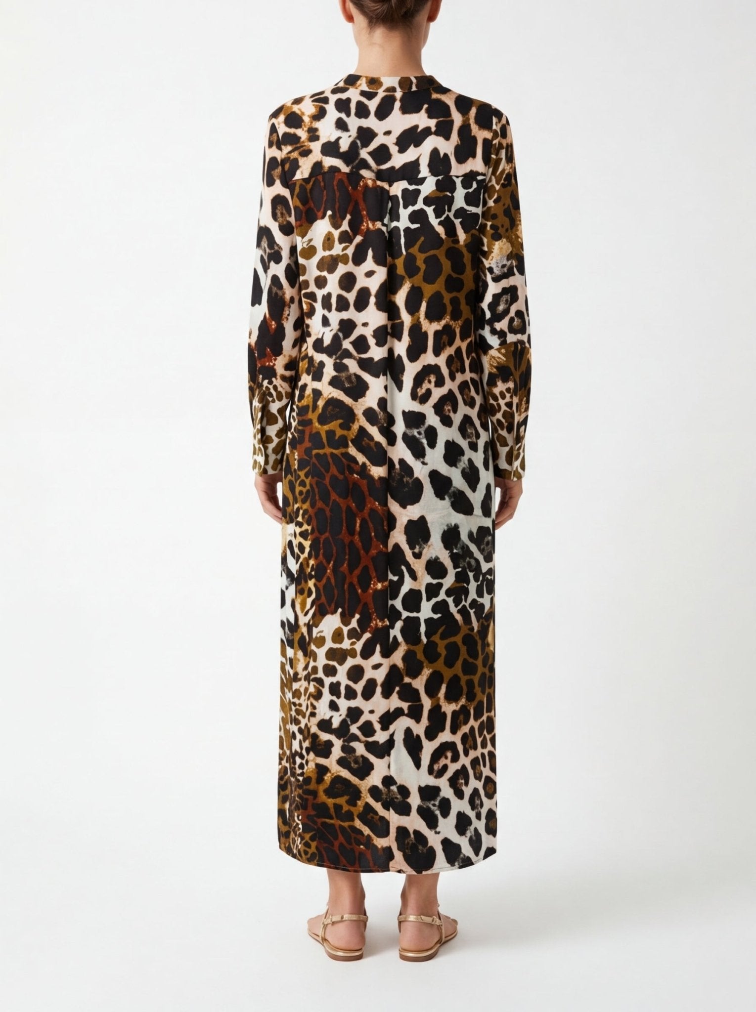 Vestido One Season India Lipari Leopardo
