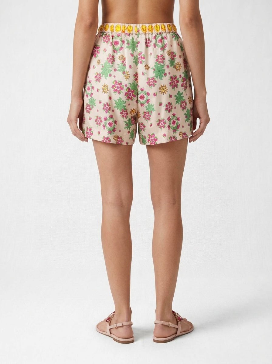 Shorts ME369 Dina Flores Crudo