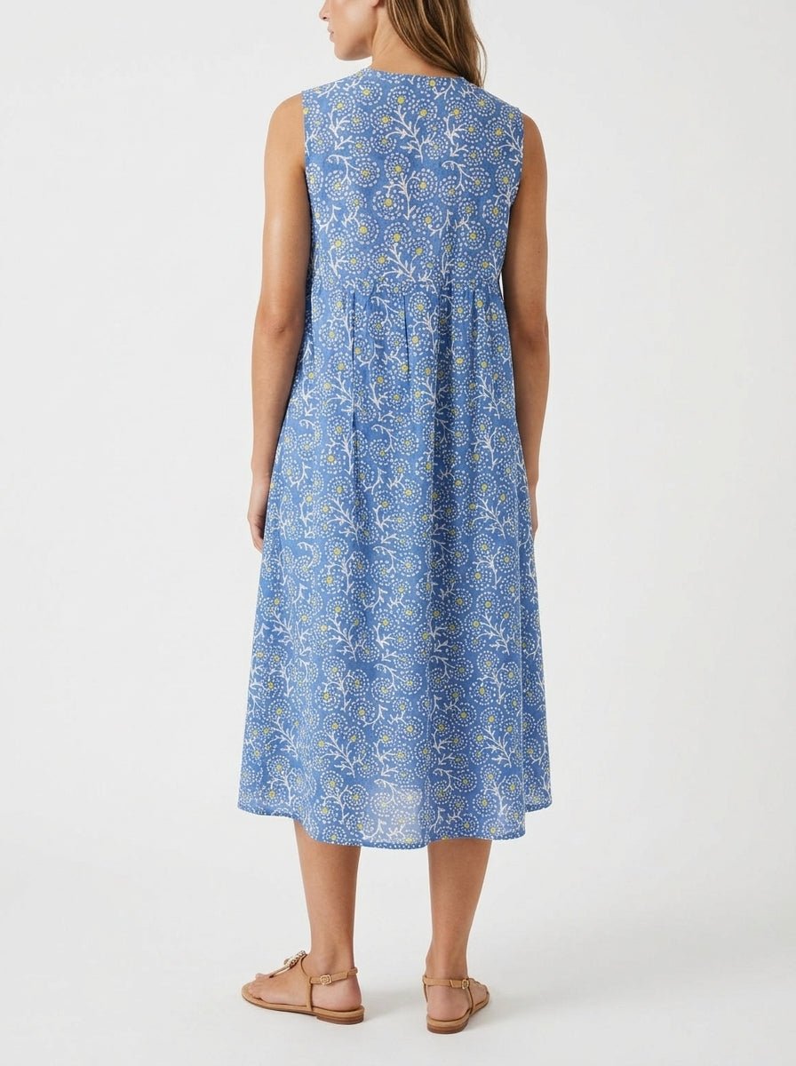 Zen Ethic Amy Eze Blue Dress