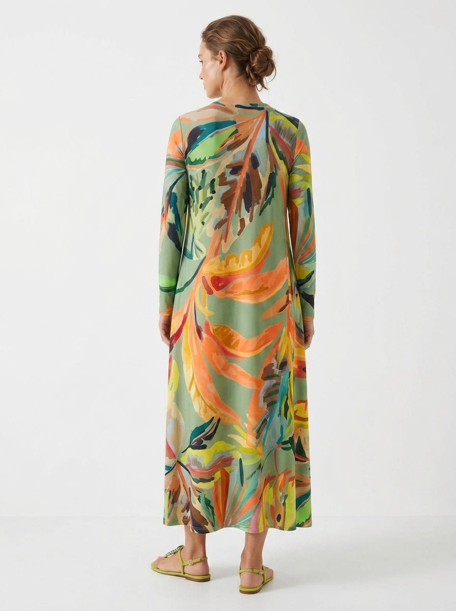 Vestido Parole Mercedes Est. Citrus Verde Menta