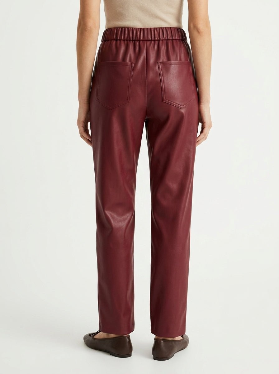 Pantalón AgoeFilo Via Flaminia Granate