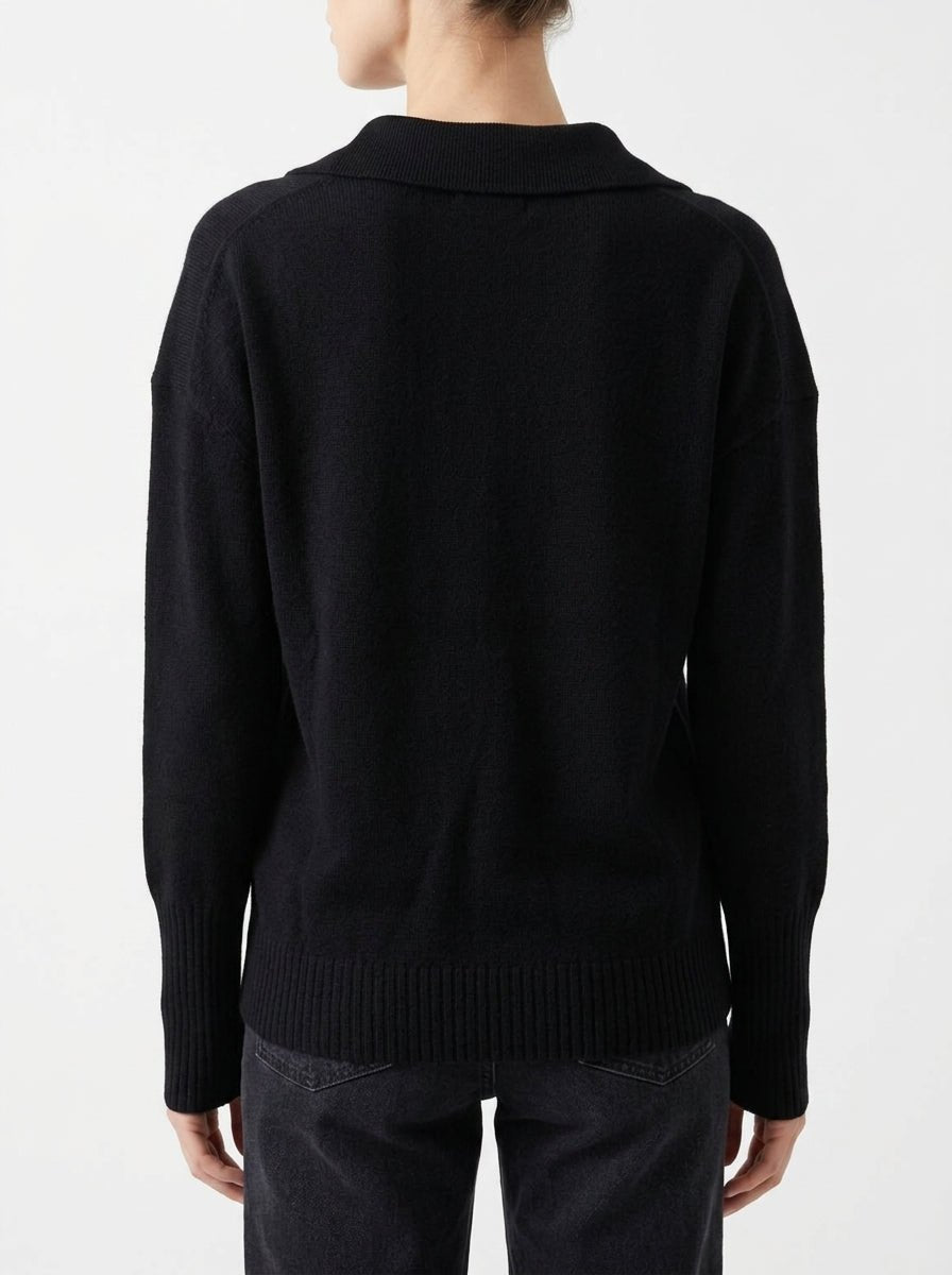 Jersey Solo Tre Polo Negro