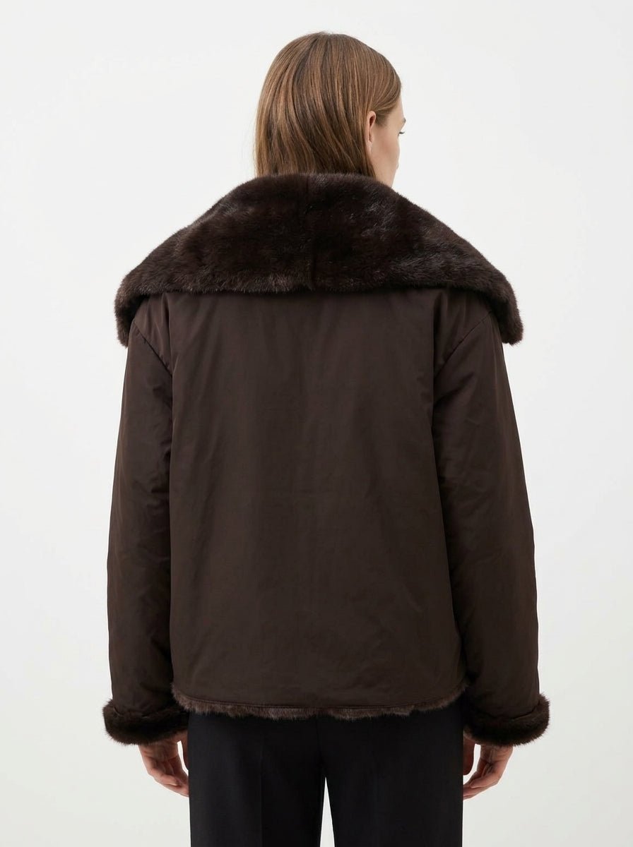 Chaqueta VLab Audrey Marrón