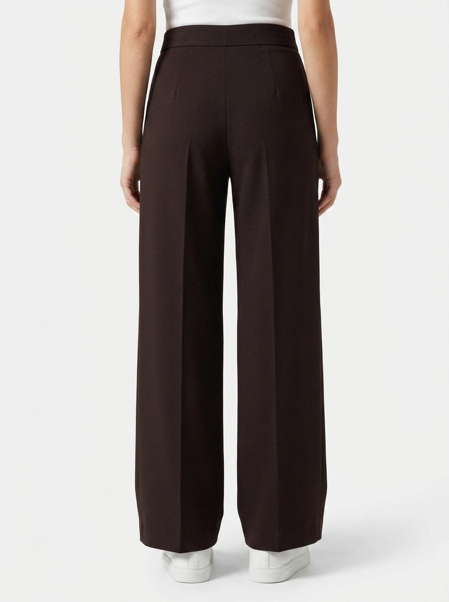 Pantalón Liviana Conti Oscar Marrón Chocolate