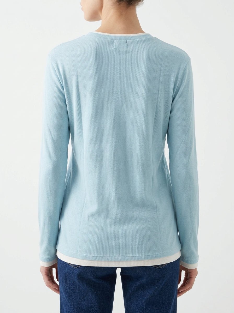 Camiseta Universel Bicolor Cielo
