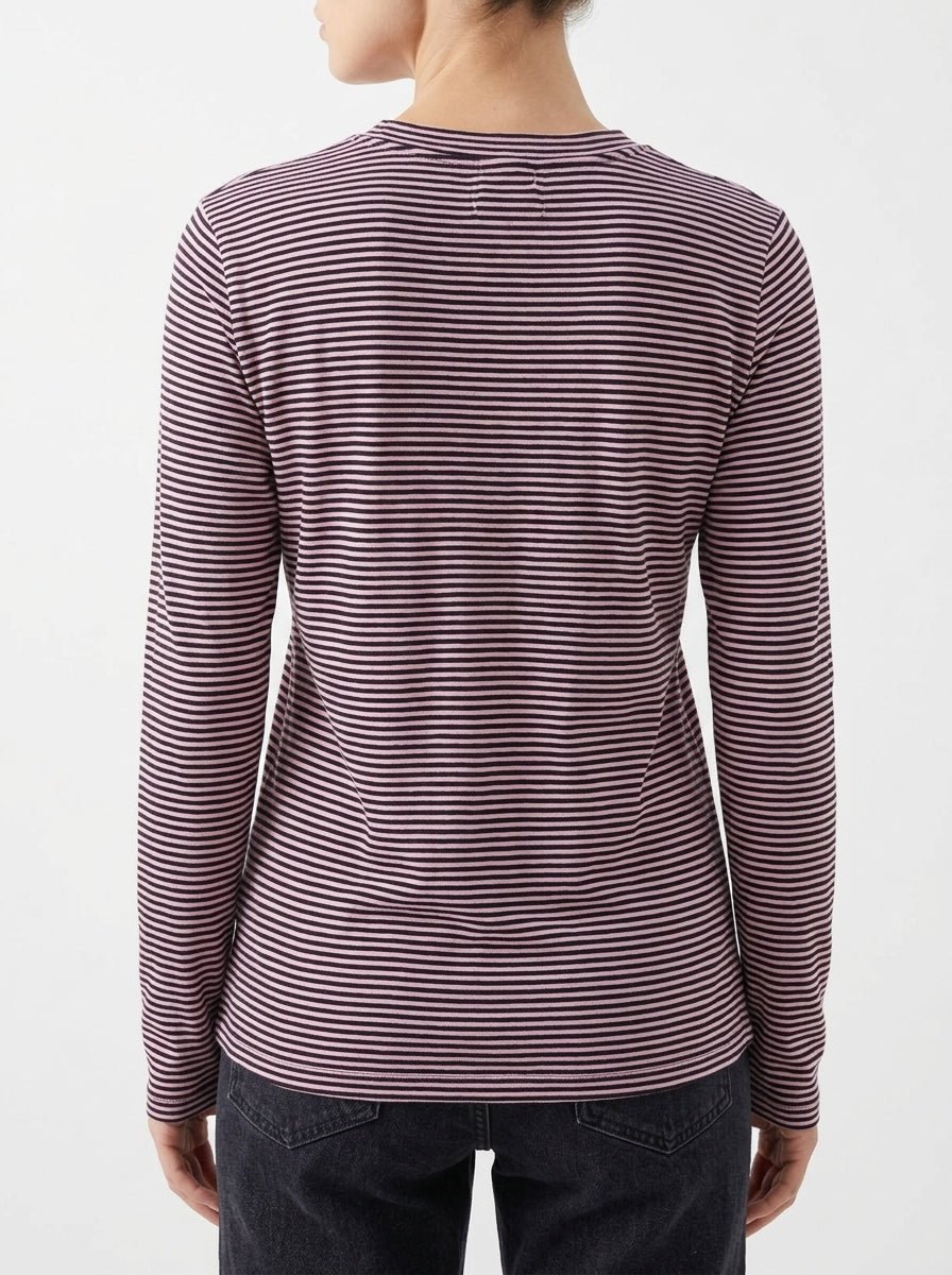 Camiseta Universel Rayas Rosa