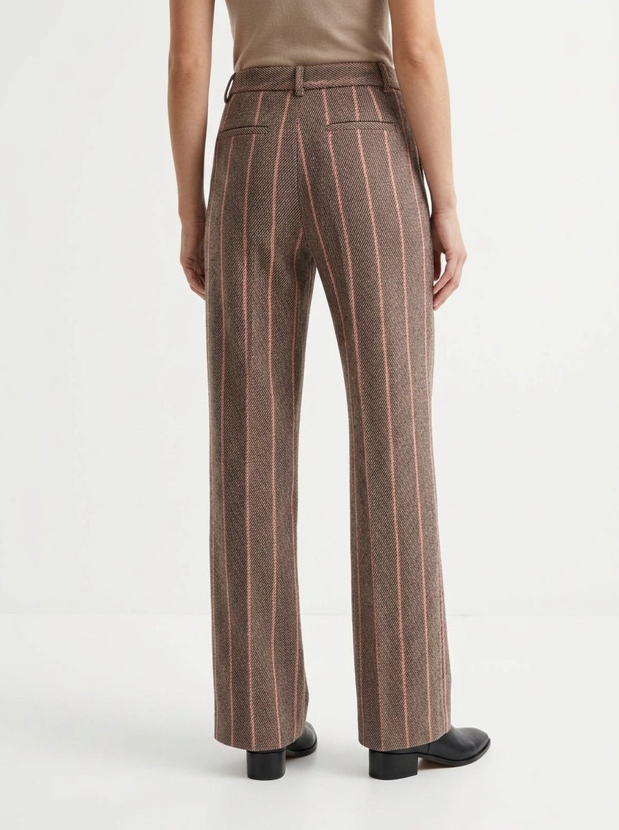 Pantalon Goodmatch Palazzo Marron