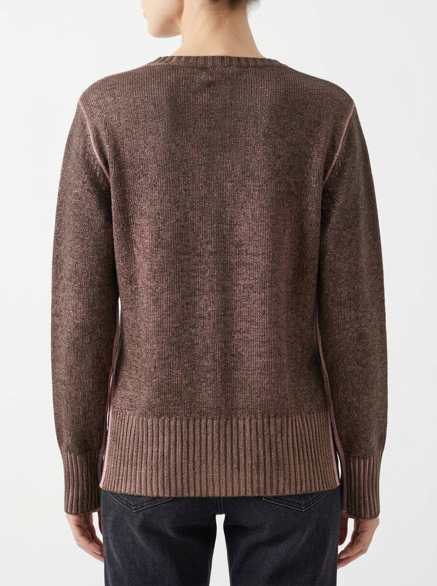 Jersey Alessandro Aste Tropez Spray Art Marron