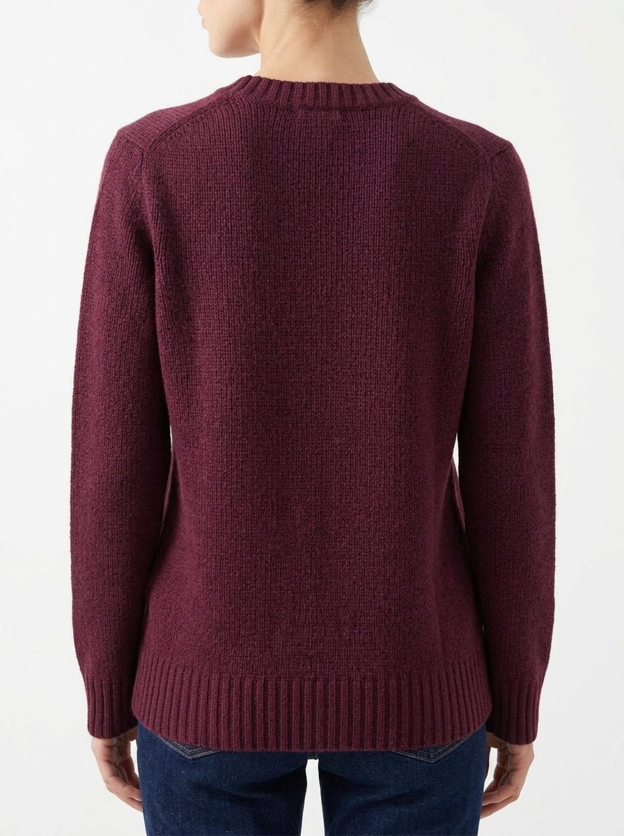 Alessandro Aste Pull Brina Bordeaux
