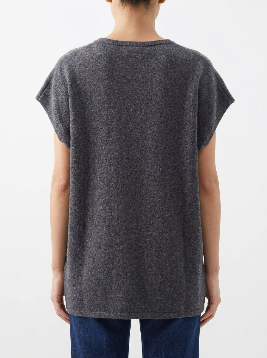 Chaleco Whyci Milano Gris Oscuro