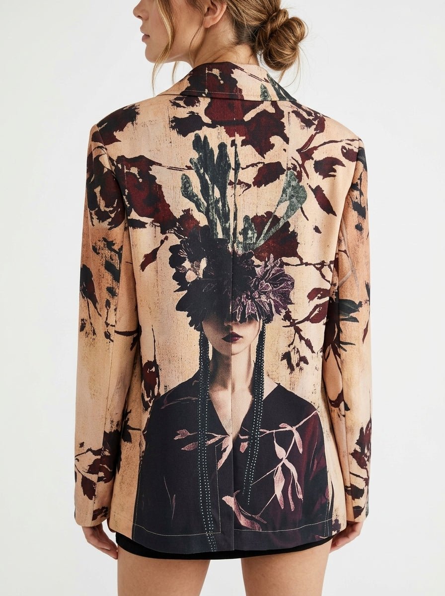 Sissi Otto Style Art A Porter Blazer Kimono