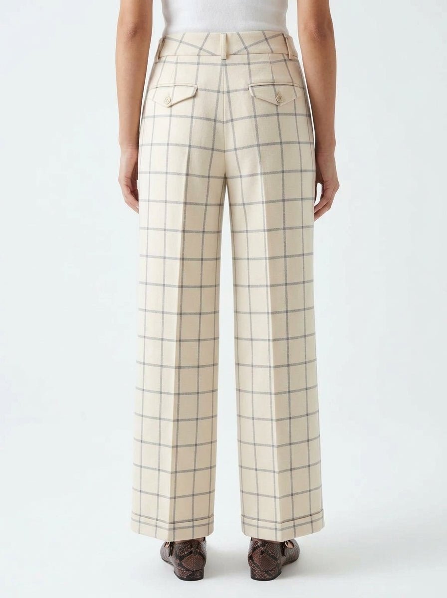 Pantalón AgoeFilo Corso Genova Crudo