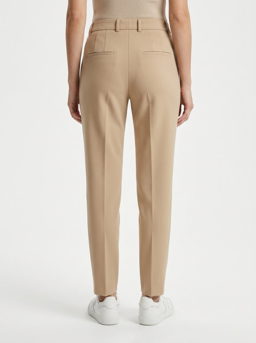 Pantalon Cambio Krystal Flap Camel