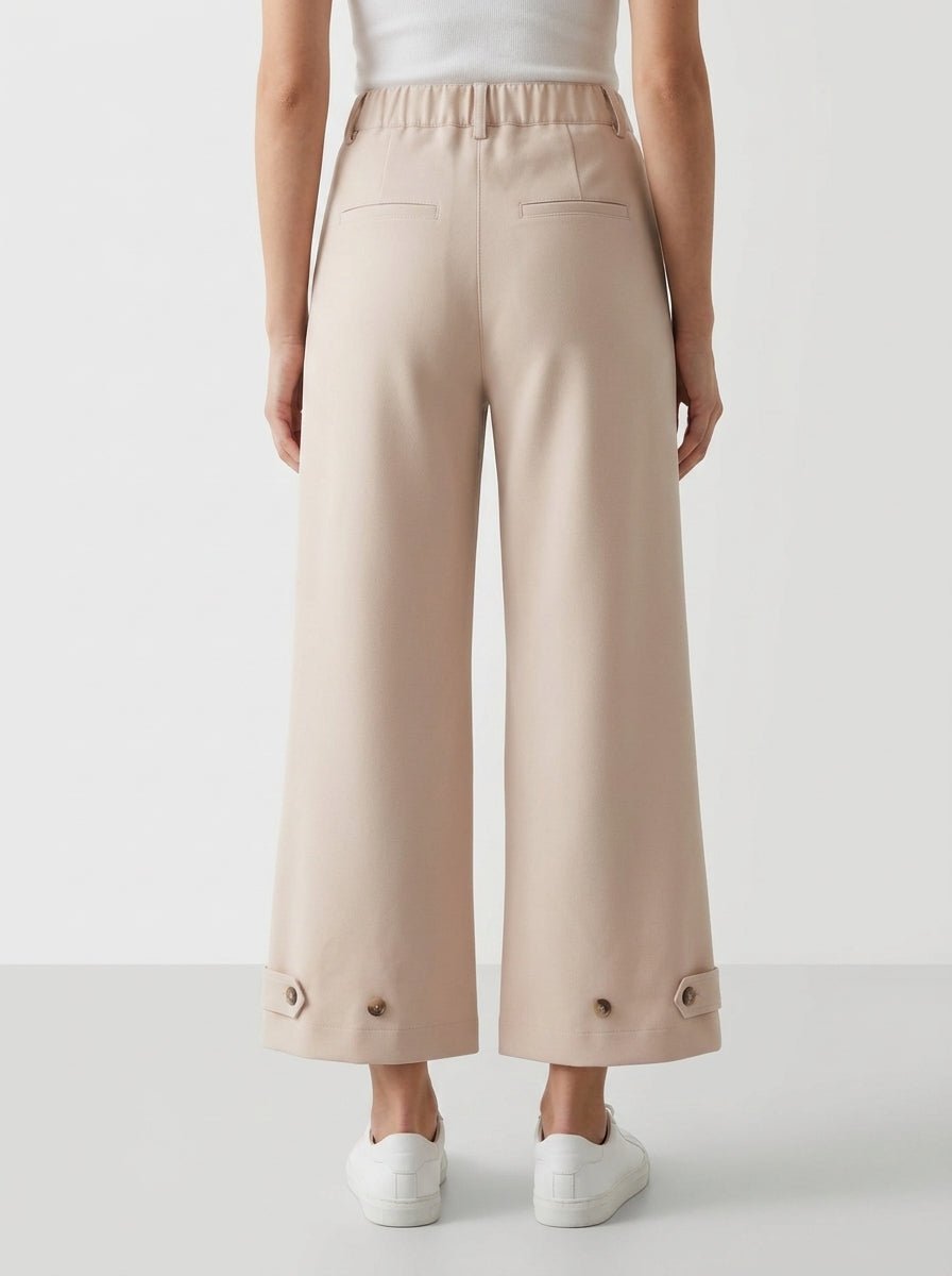 Pantalón Andam Trabilla Crudo