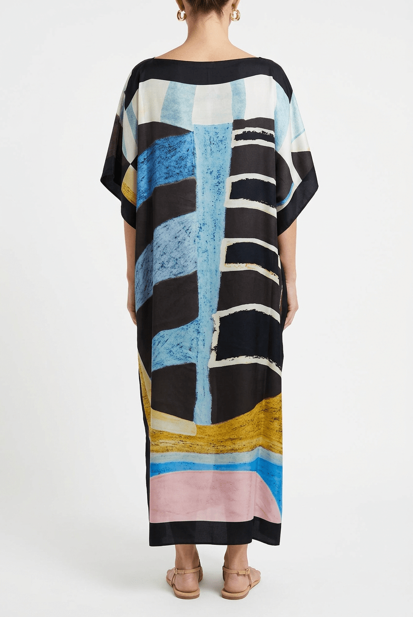 Cafcan Barbieri Imprimé Géométrique Multicolore