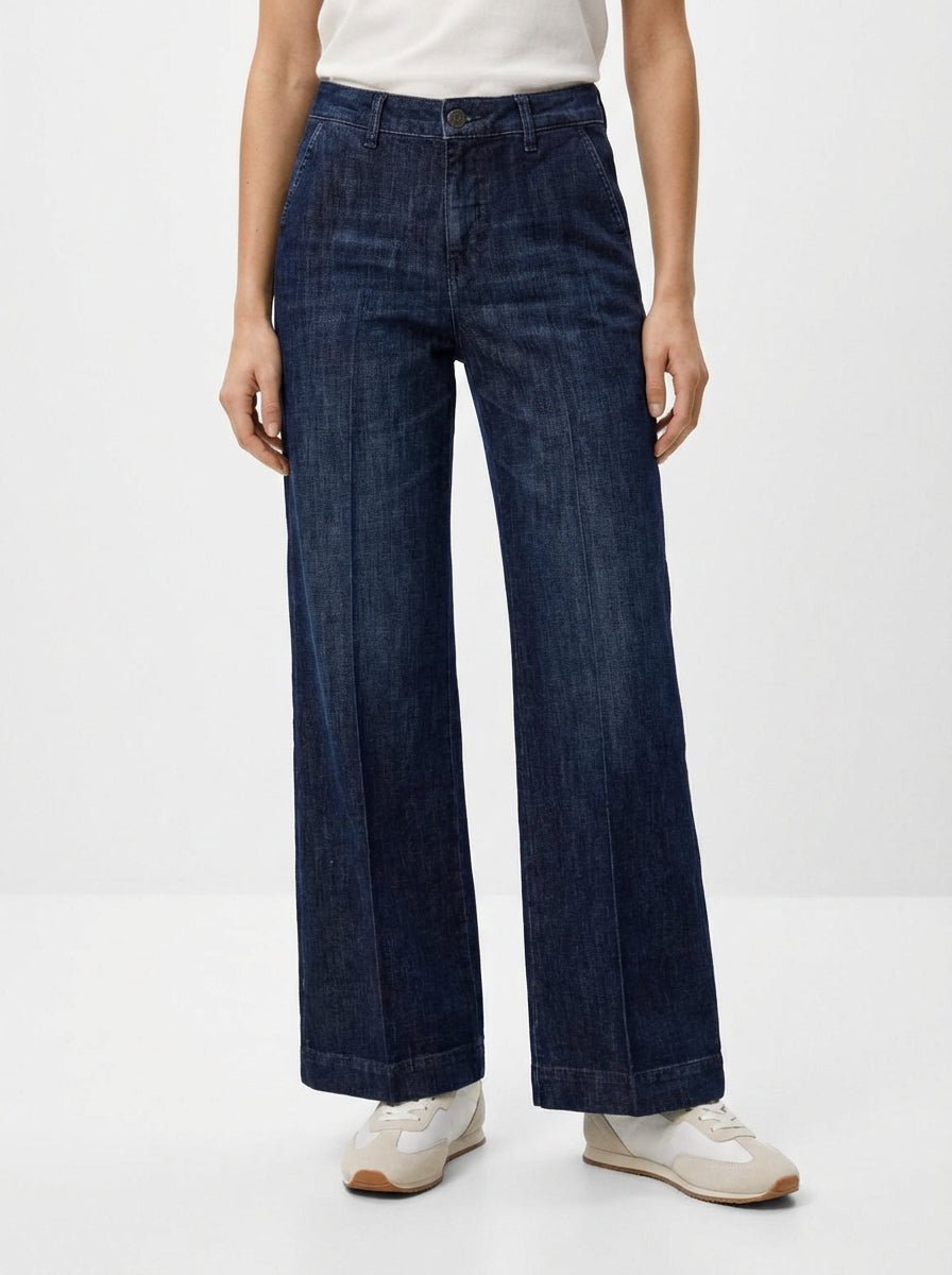 Jeans Cigala's Long Straight Chino Azul Marino