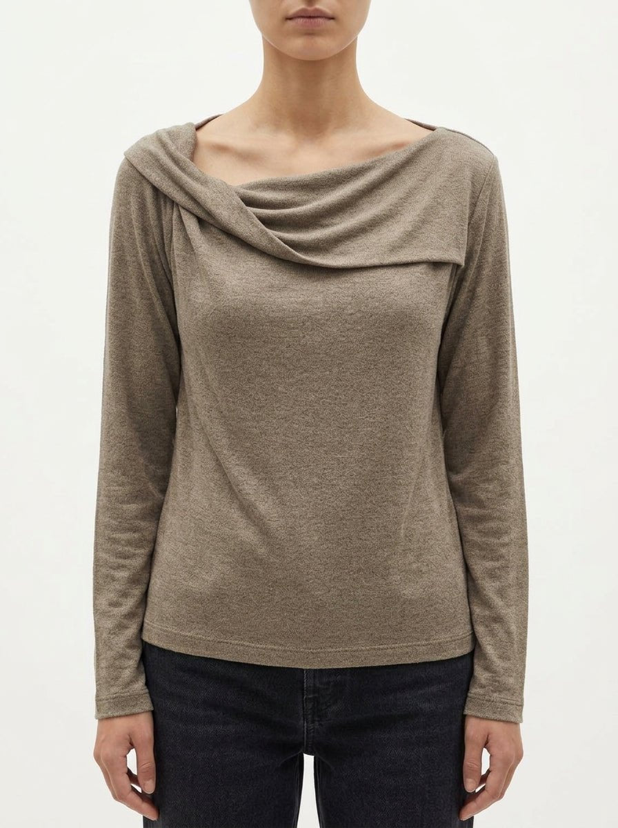 Camiseta Andam Barca Marron