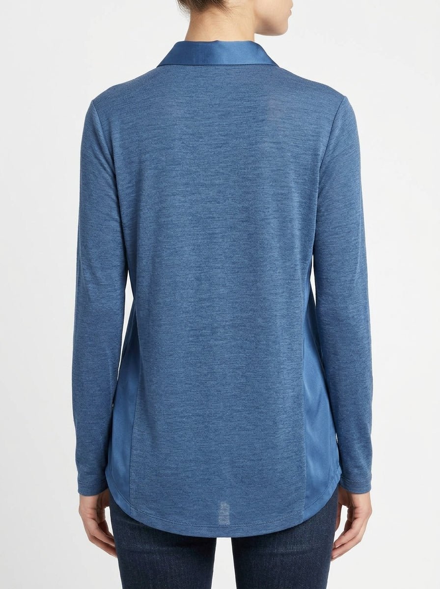 Camisa Whyci Milano Cobalto