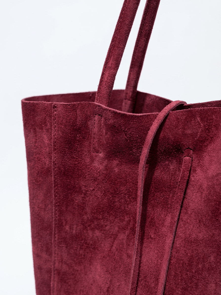 Sac Maison Fanli Daim Rouge