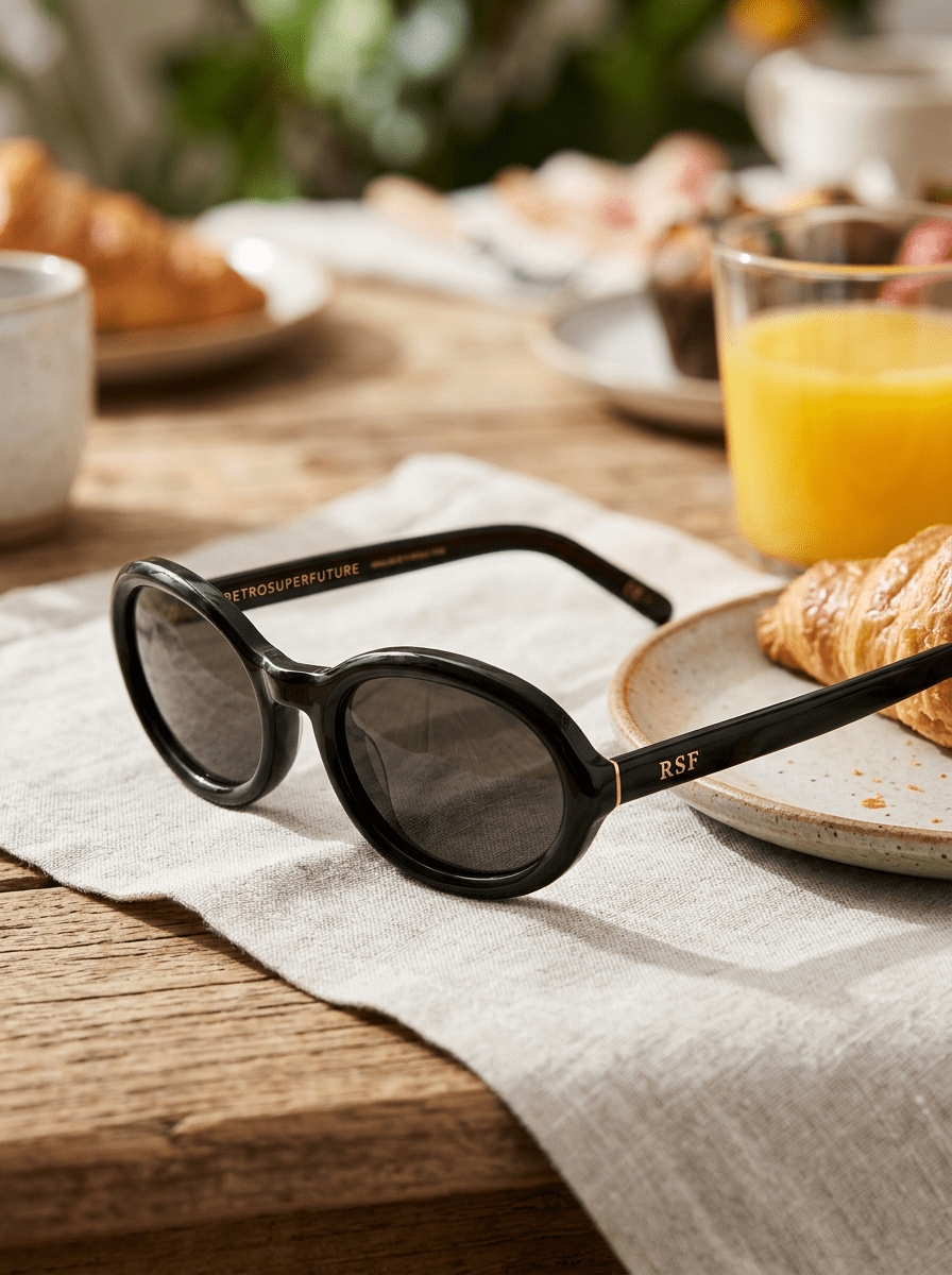 Gafas de Sol Restro Super Future Cherry Negra