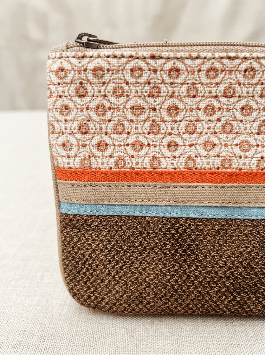 Portefeuille Anna Kazser Pass Ynabi Taupe