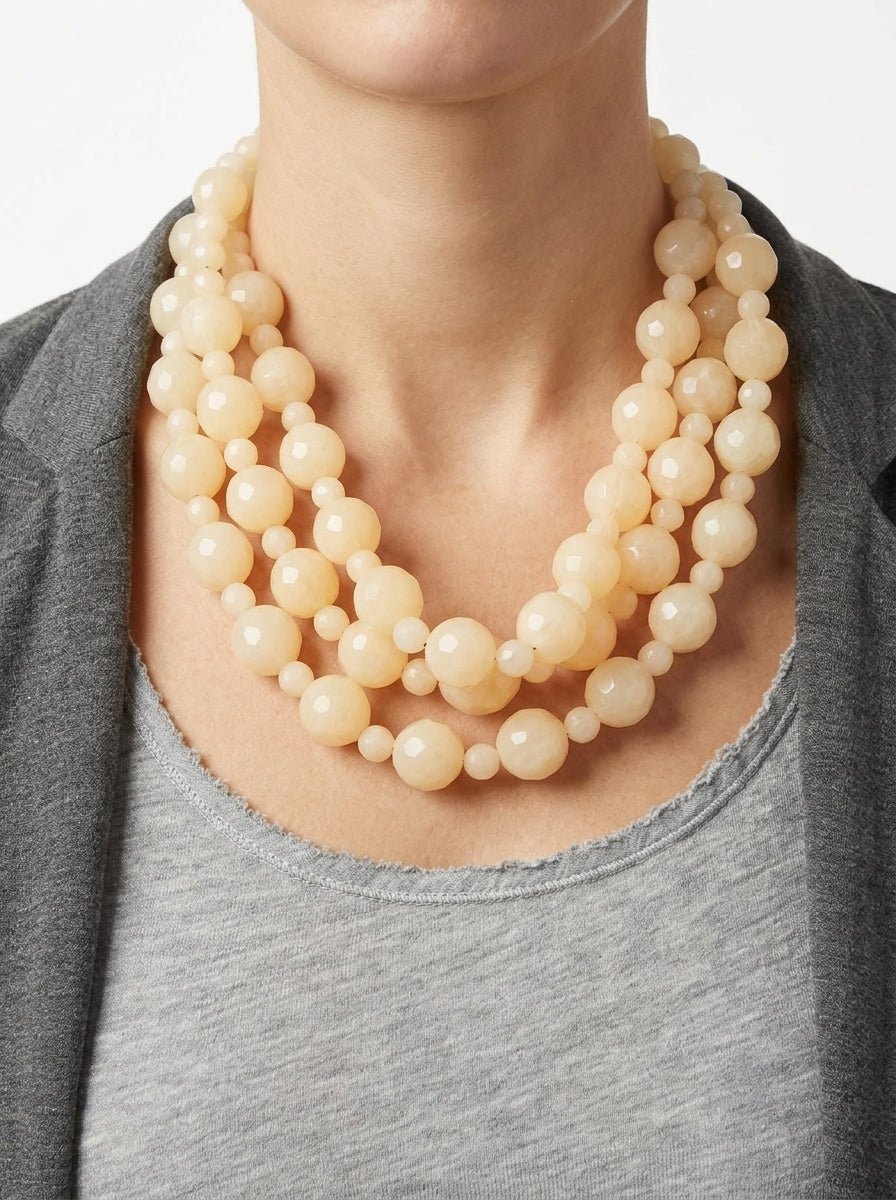 Collana Pietre Fabrizio Marcantelli 2 Misure Alternanda Burro