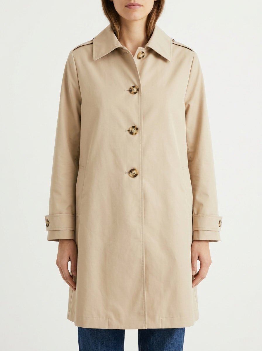 Ewooluzione Pisanello Camel Trench Coat