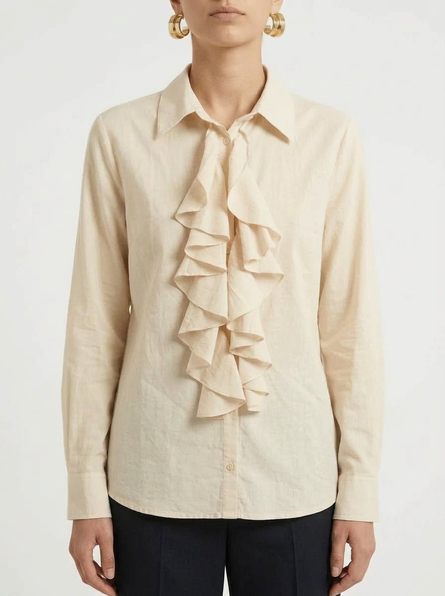 Diega Cana Ecru Blouse
