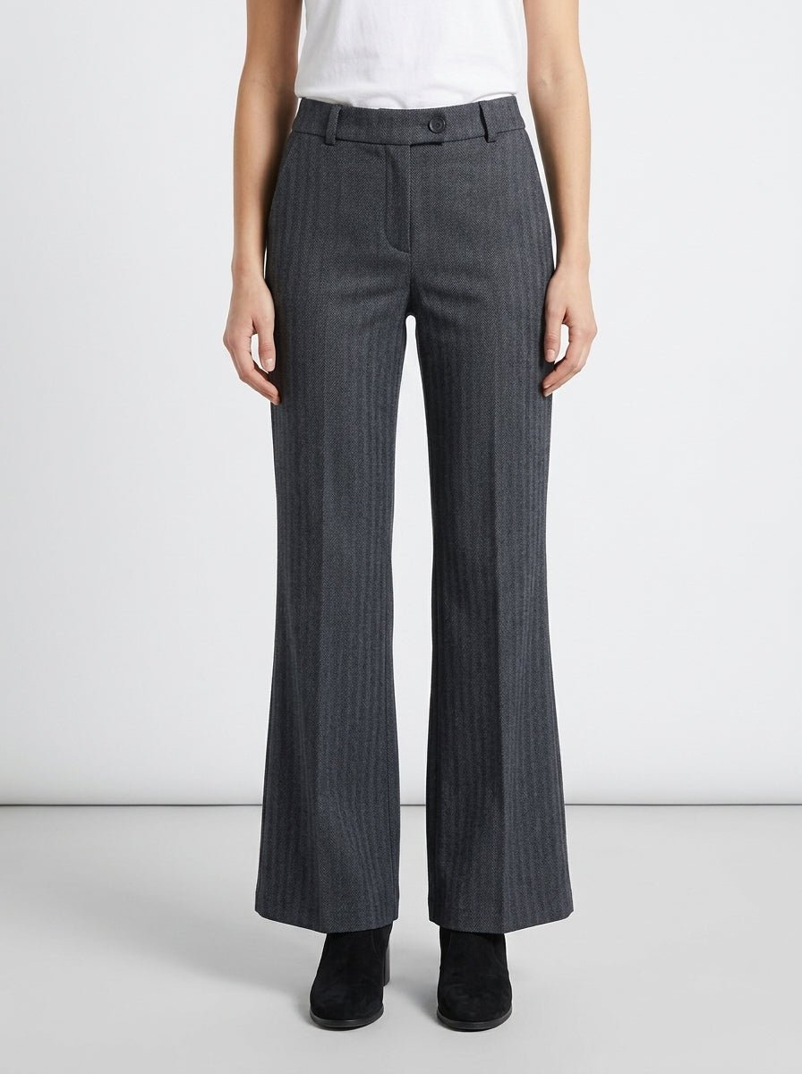 Pantalón Andam Espiga Azul Marino