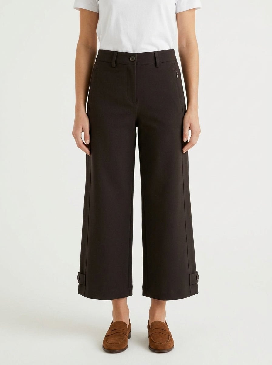 Pantalón Andam Trabilla Marrón