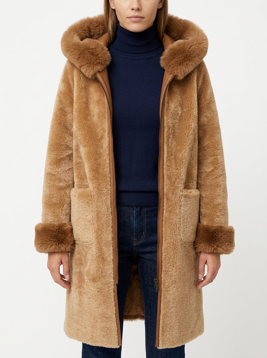 Abrigo VLab Stormy Camel