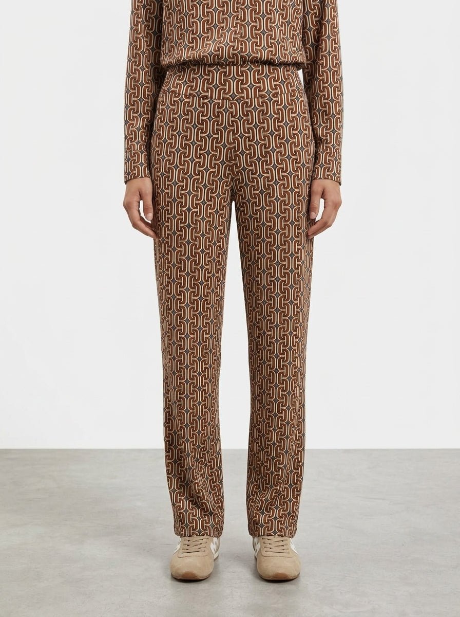 Pantalon Monika Varga Cadenas Marron