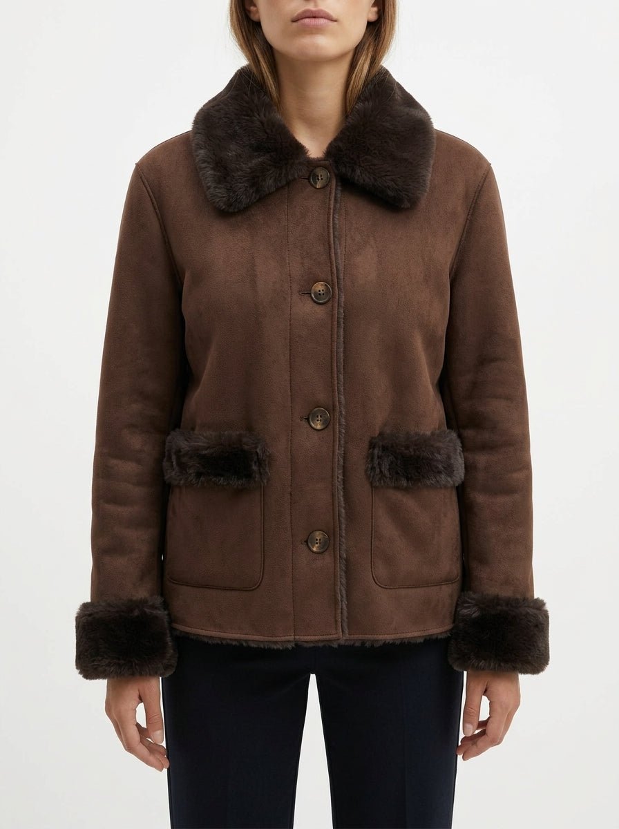 Chaqueta VLab Face Marrón Chocolate