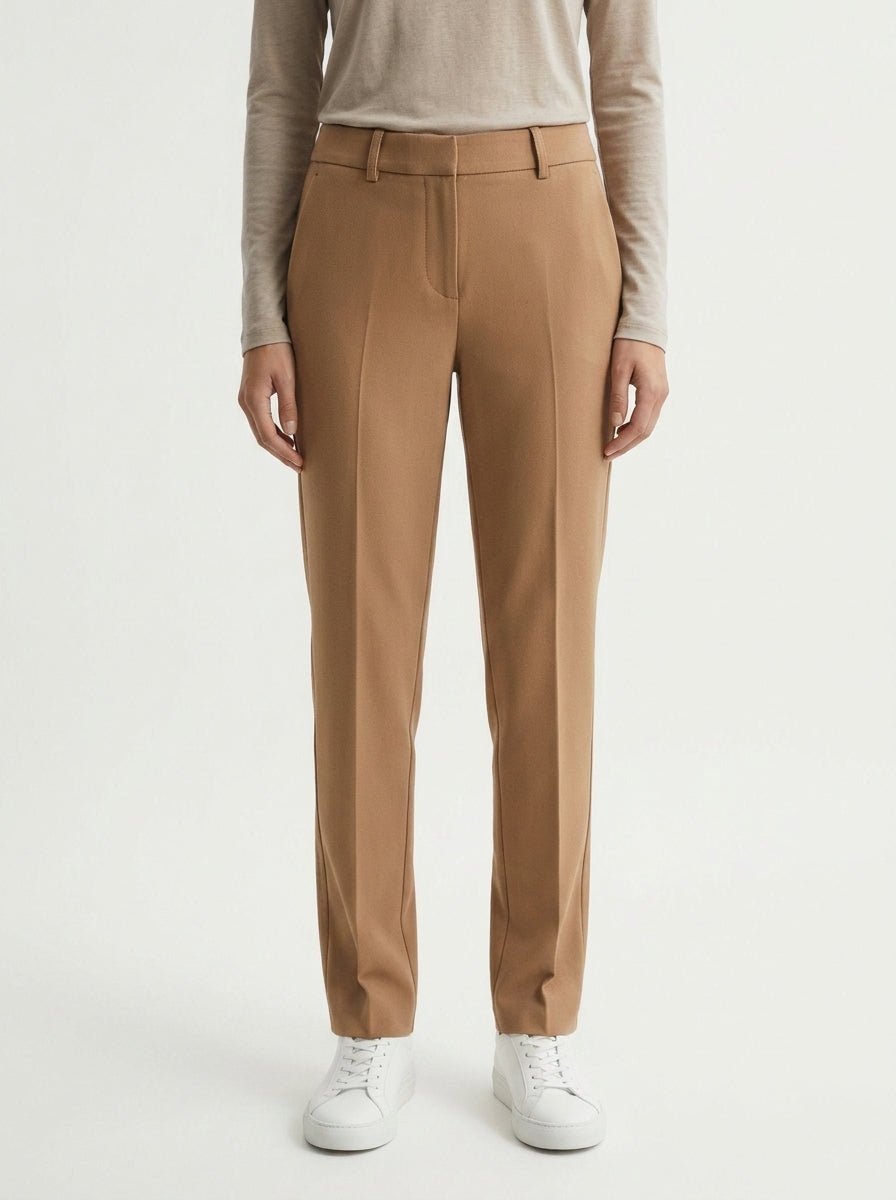 Pantaloni Farah Cammello