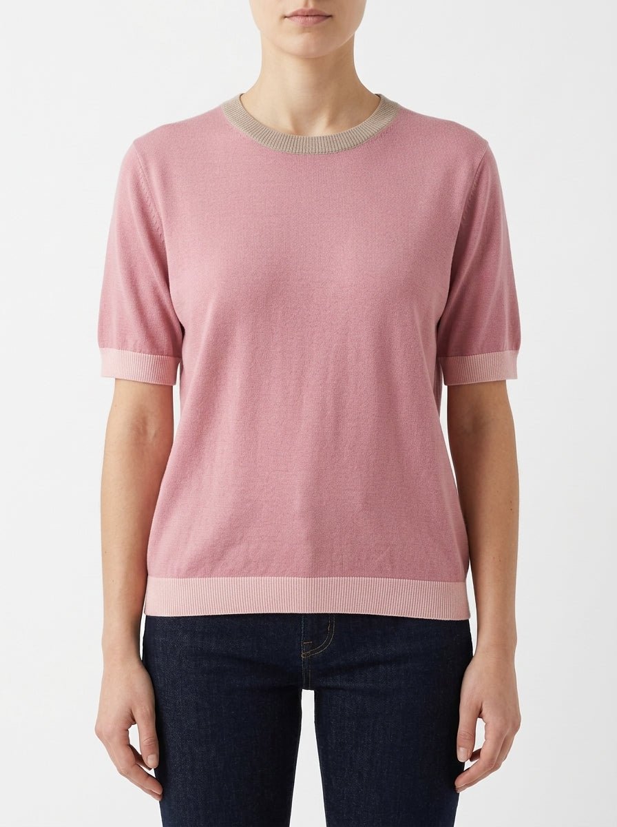 Jersey In Bed With You Manga Corta Rosa
