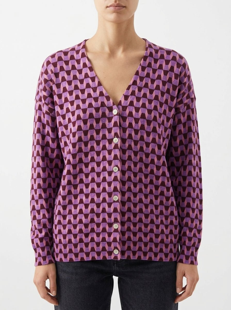 Cardigan In Bed With You Estampado Violeta