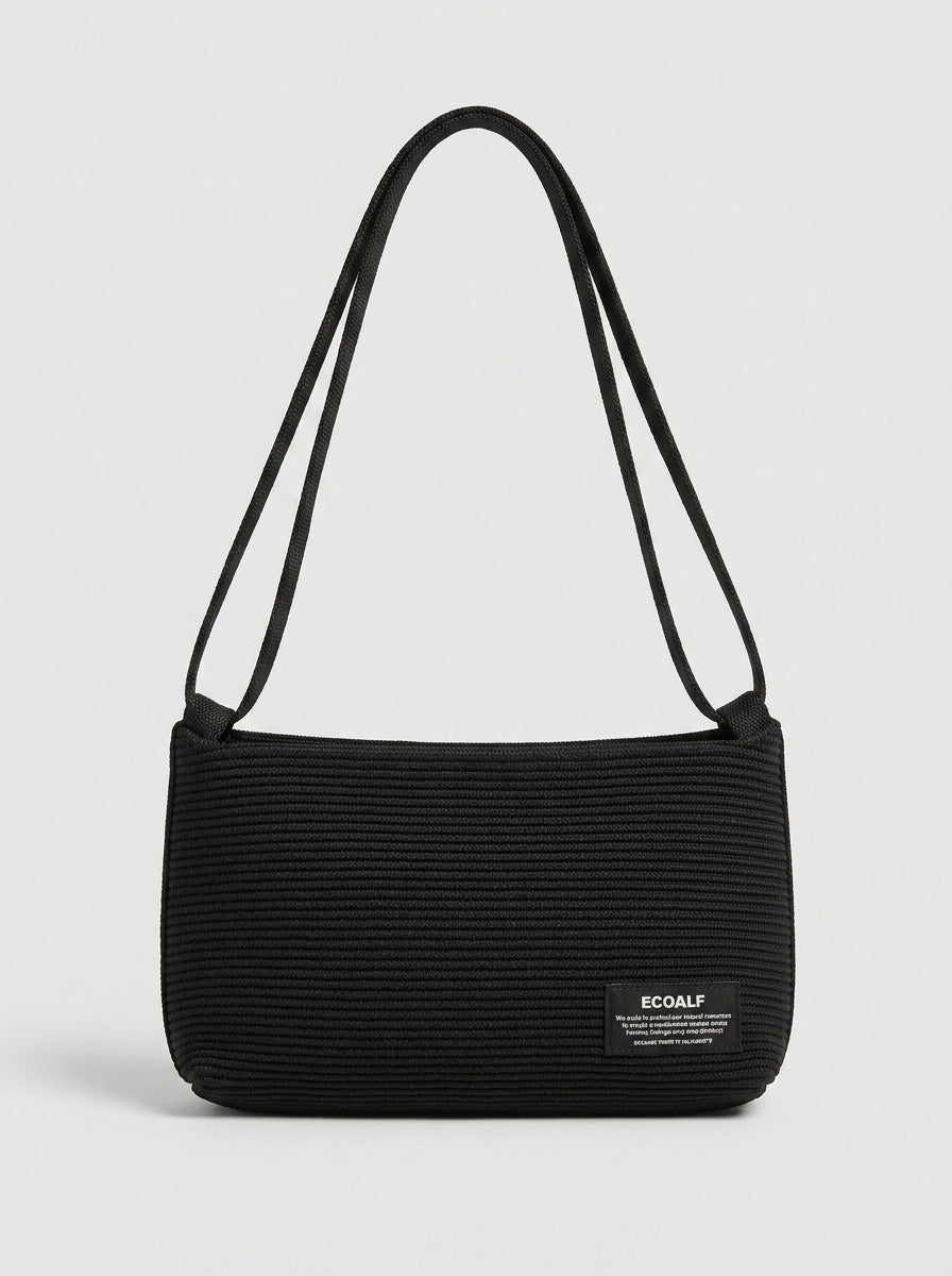 Bolso Ecoalf Tika Baguette Negro