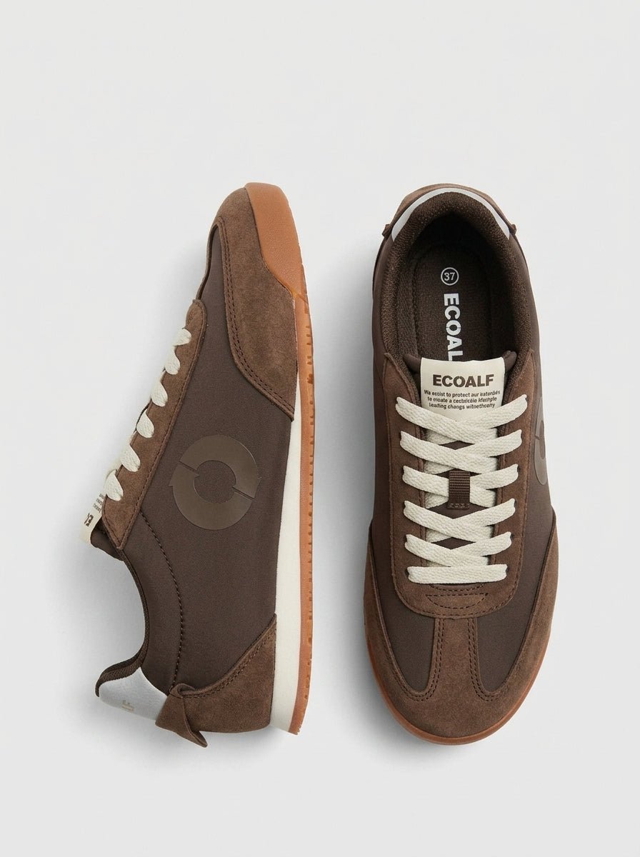 Sneaker Ecoalf Orleans Marrón Chocolate