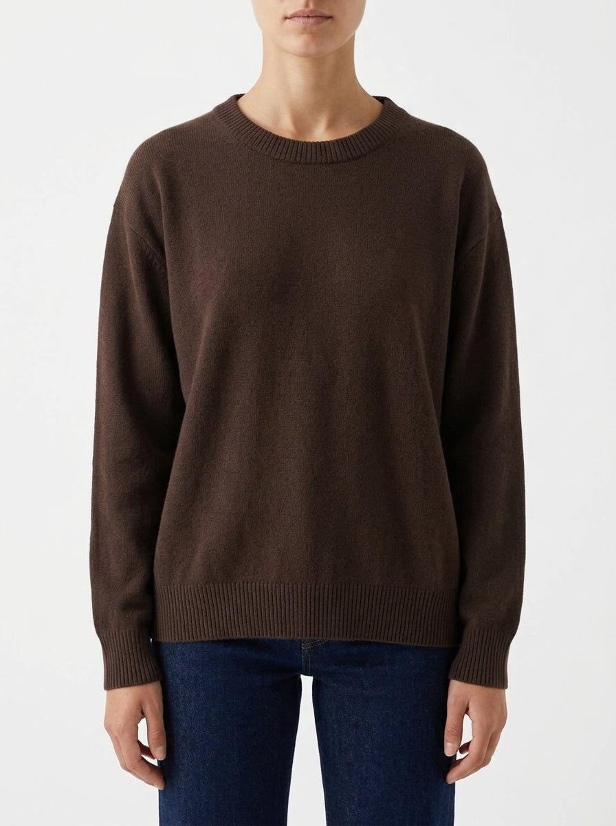 Jerset Ecoalf Cosmos Marrón Chocolate