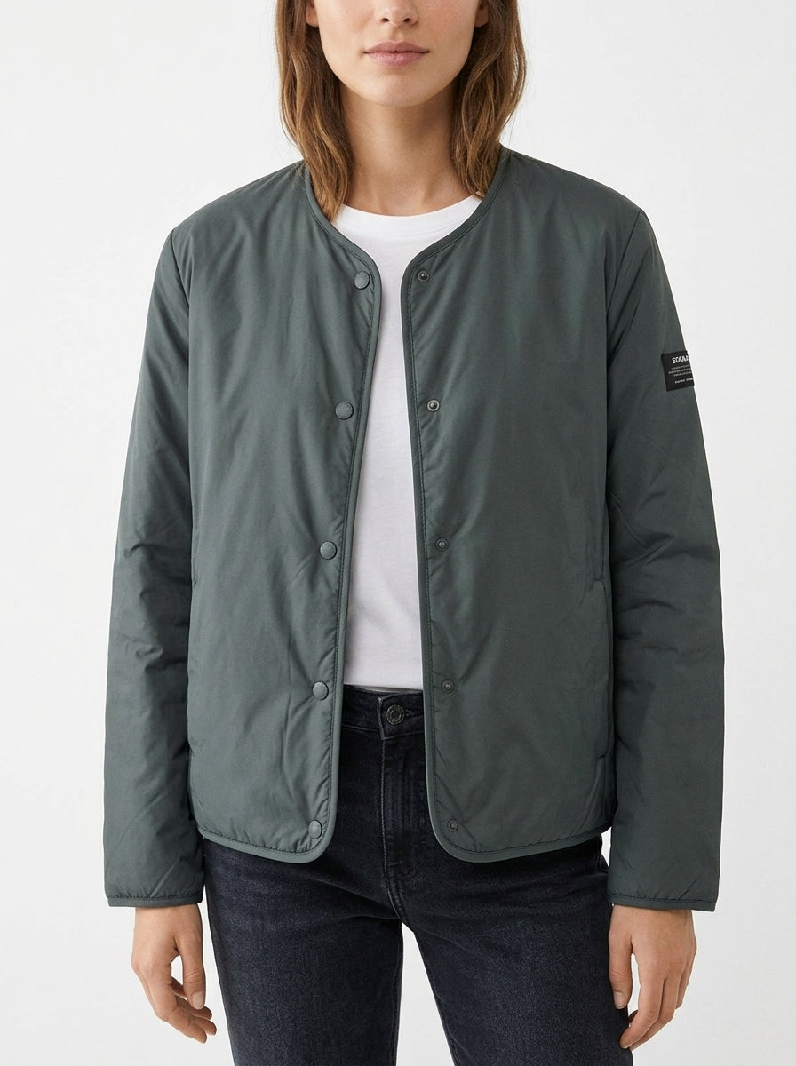 Plumifero Ecoalf Monica Verde