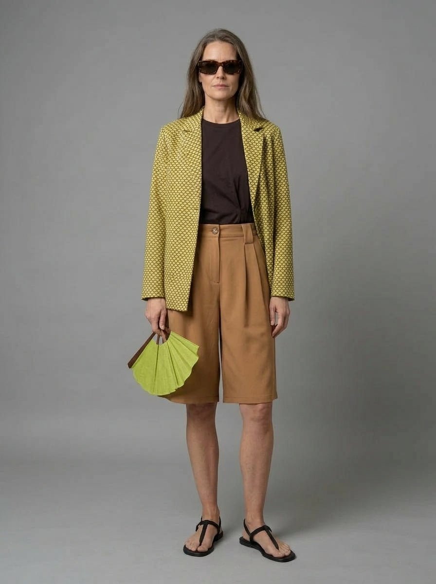 Blazer JustMine Estampado Lima