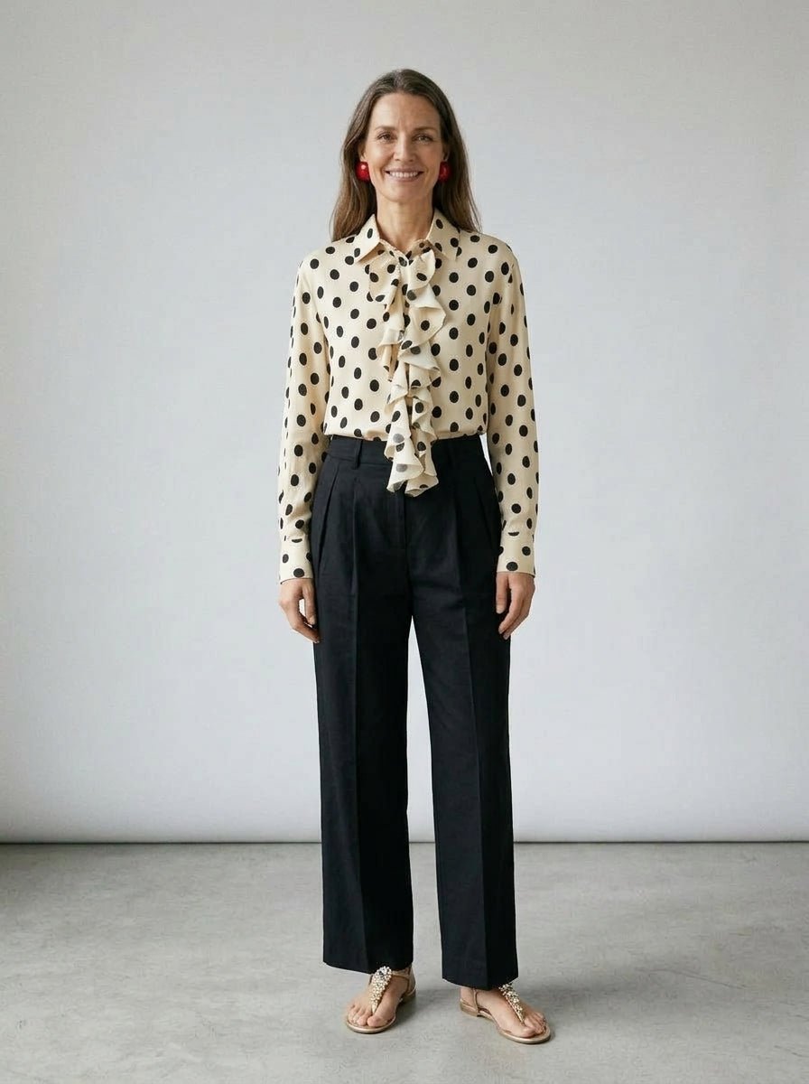 Pantalon Liviana Conti Phyllis Negro