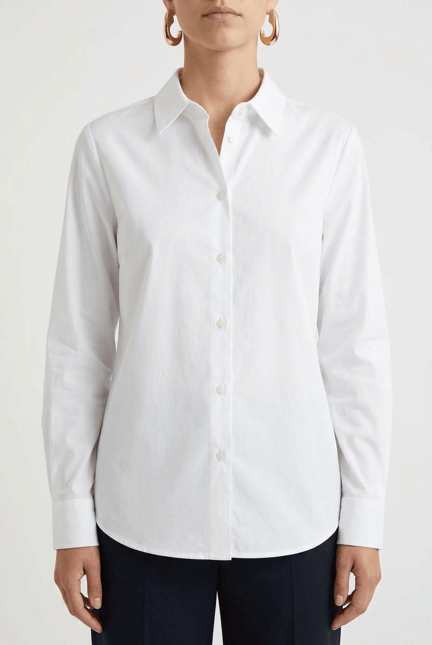 Chemise blanche Camicetta Snob