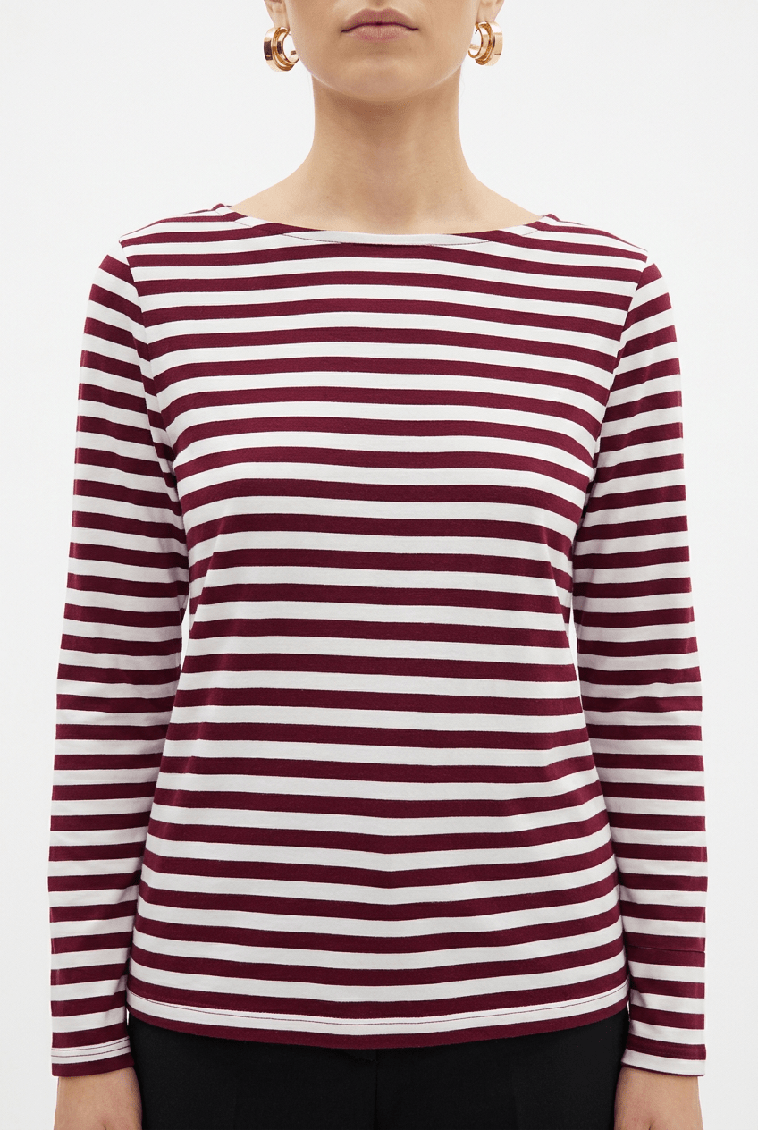 Camiseta Floor Bicolor Barca Granate